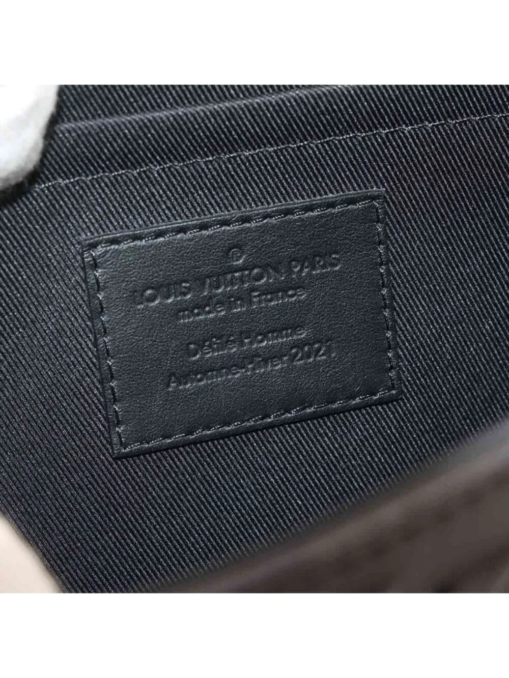 Louis Vuitton Monogram Seal Ambassador PM 2-Way Bag Leather Black